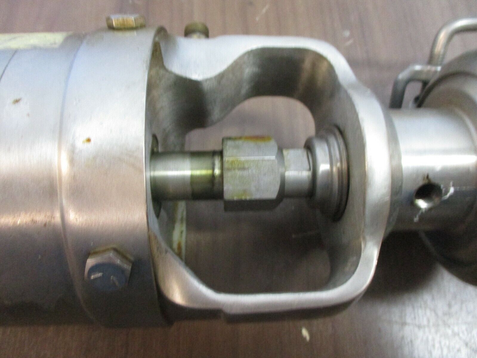 Cherry-Burrell Air Actuated Valve Size: 1 3/4" Stainless Steel Used