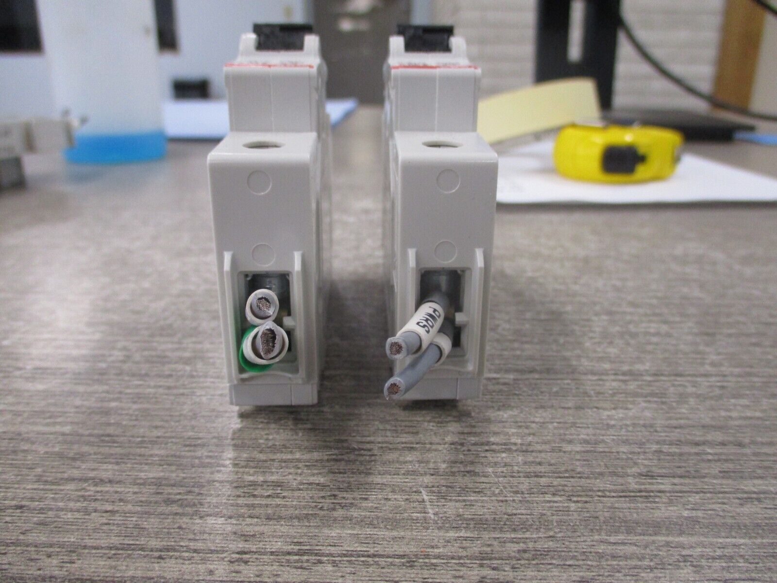 ABB Circuit Breaker S 201 U Z 15A 15A 240V 1P *Lot Of 2* Used