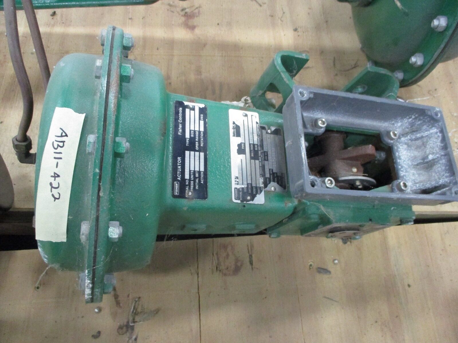 Fisher Diaphragm Control Valve 1052 / V150 Used