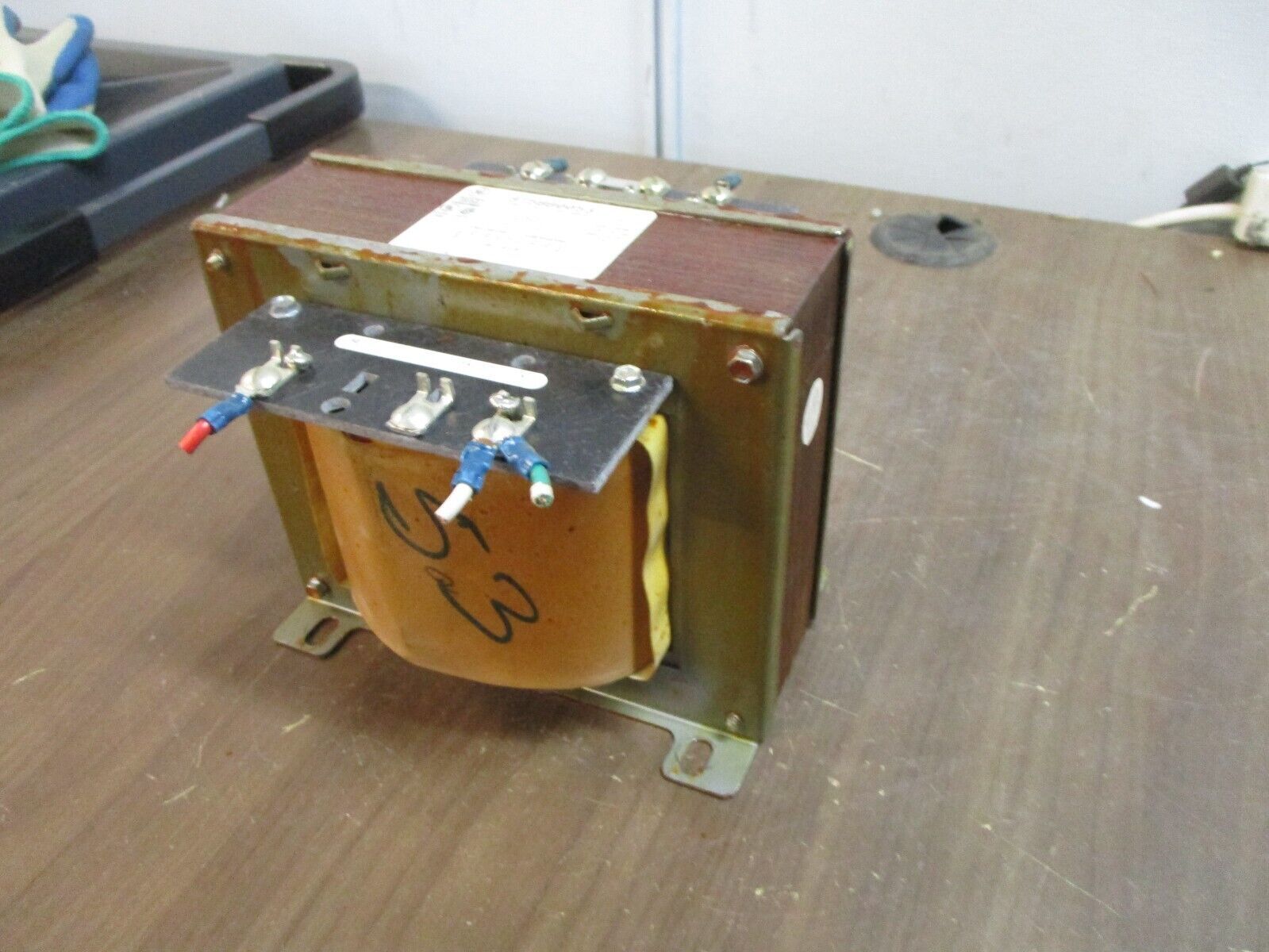 GE Control Transformer 9T58B0053 1.50kVA Pri: 240/480V Sec: 120V 1Ph 60Hz Used