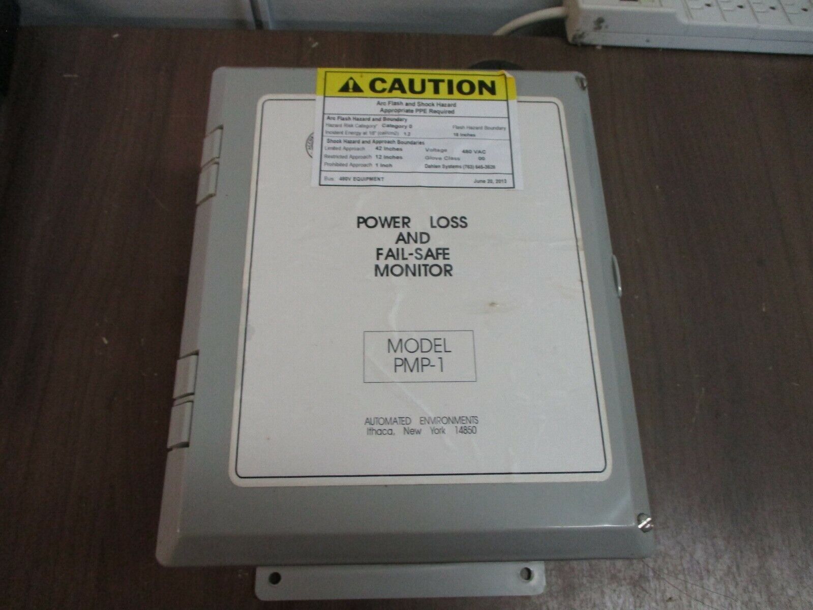 Automated Environment, Inc. Power Loss & Fail-Safe Monitor PMP-1 Used