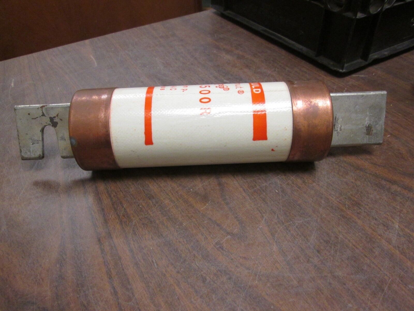 Gould Shawmut Amp-Trap Fuse A6K500R 600V 500A Used