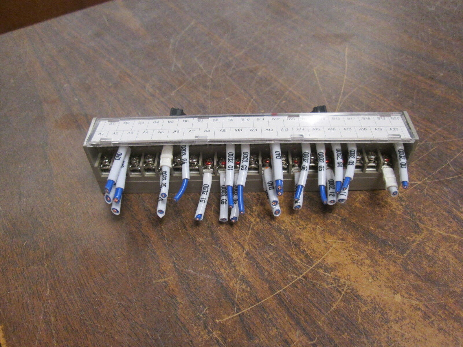 Togi Terminal Block PCN-IT40 125V AC/DC 1A AWG22-16 Used