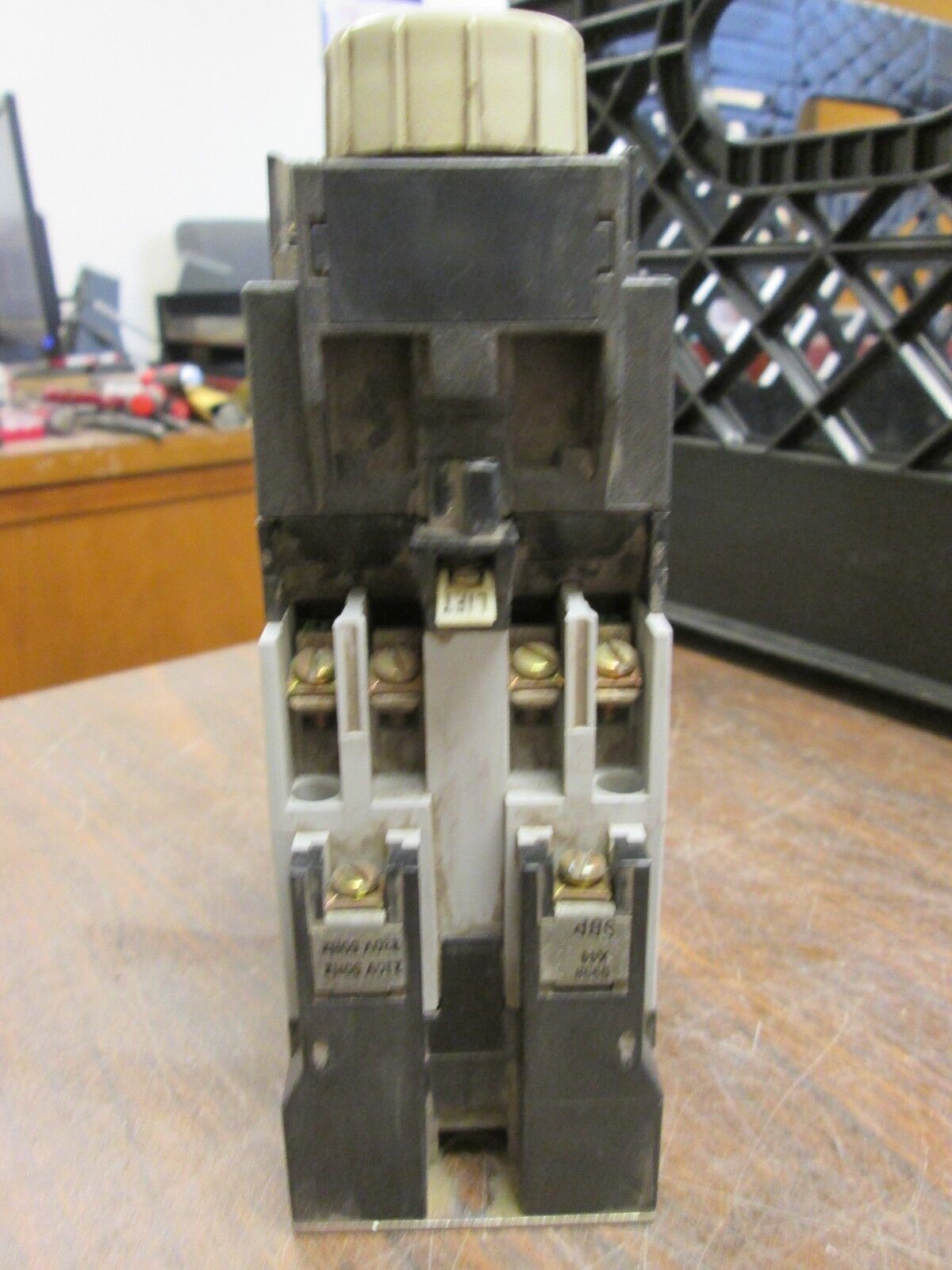 Square D Control Relay w/ Timing Relay 8501 X0 40 CP 8501 XTE1 20A Used