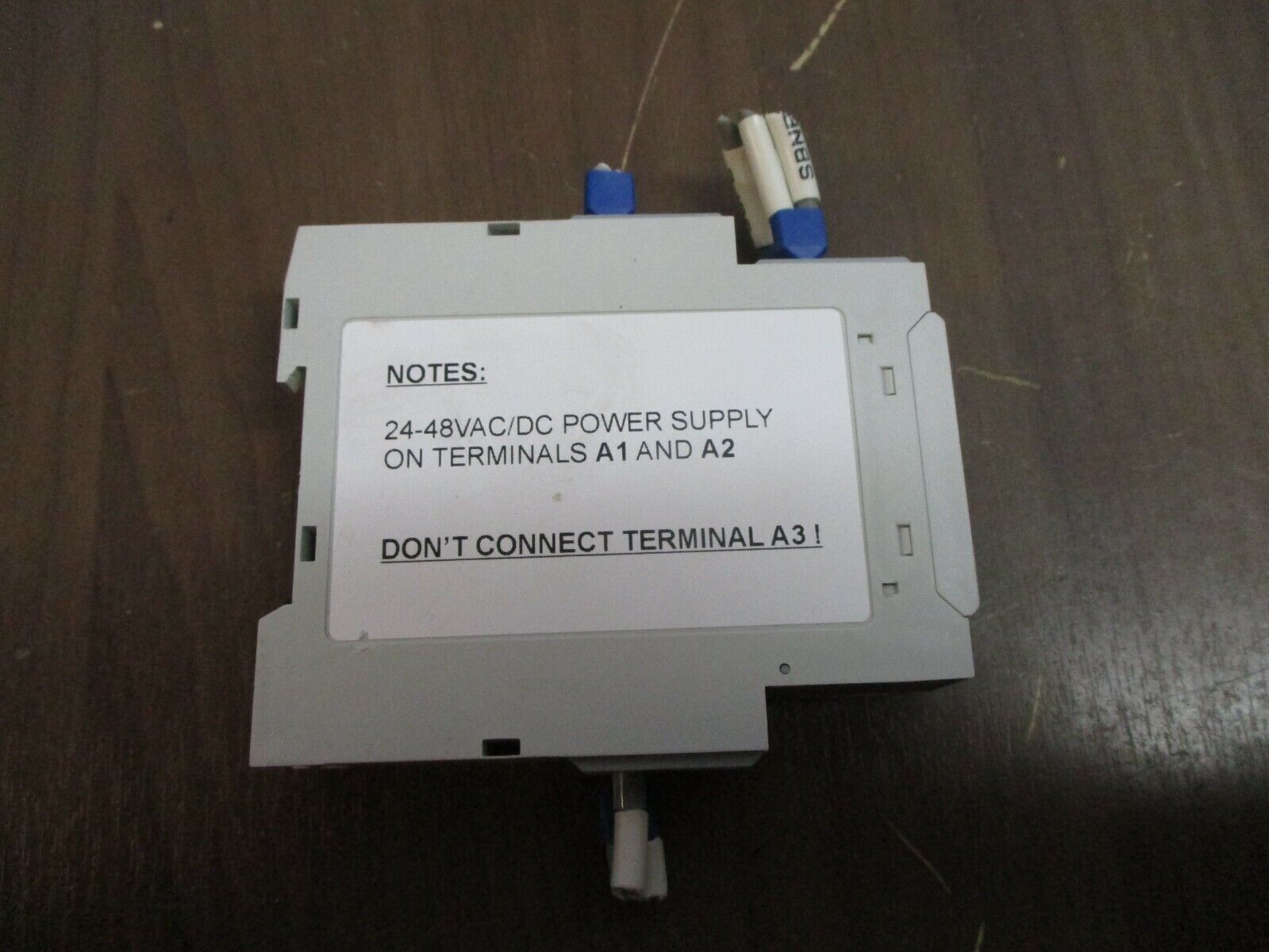 Carlo Gavazzi Voltage Level Relay DUB01CD48500V 24/48V AC/DC Used