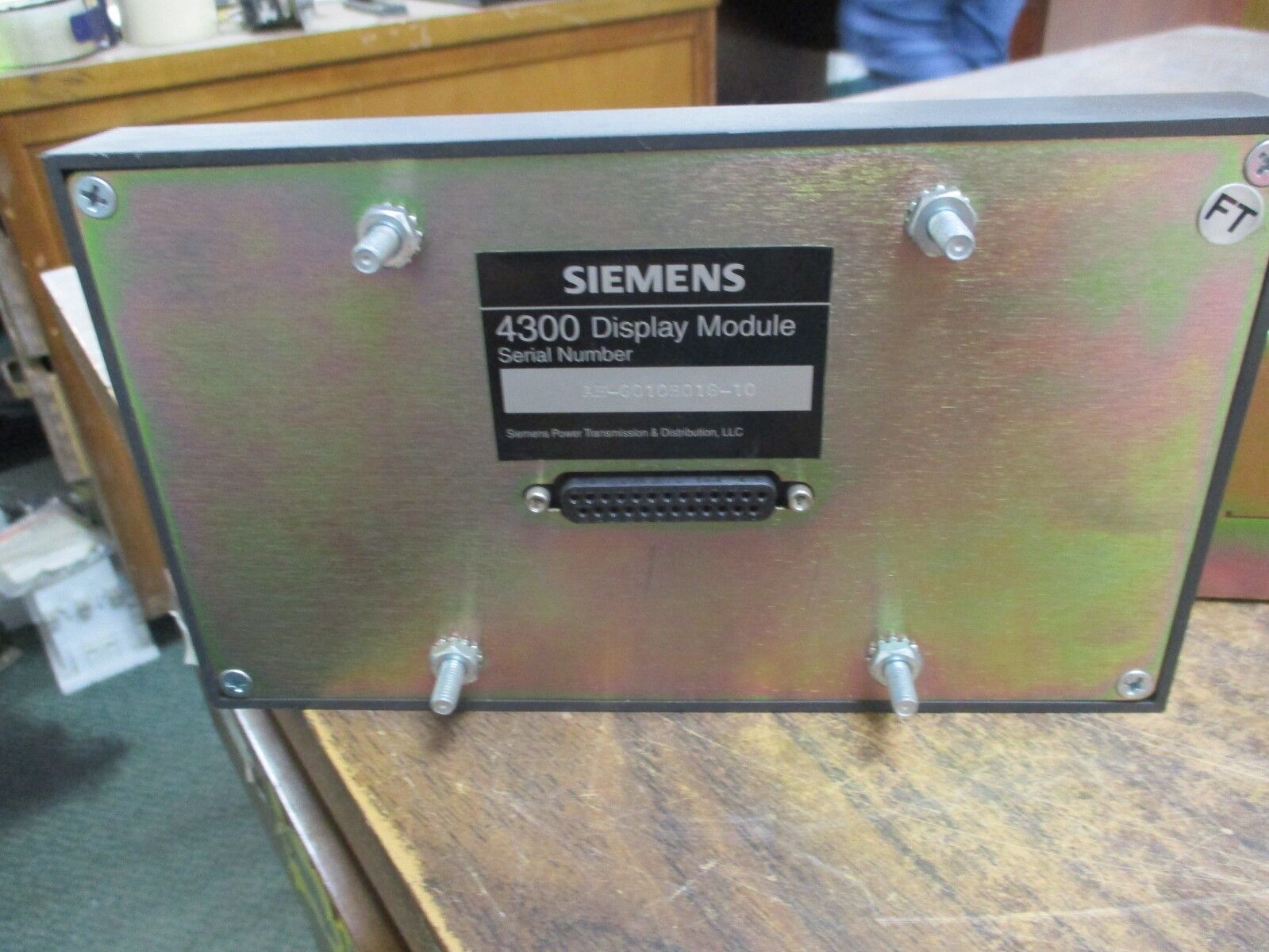 Siemens 4300 Power Meter & Display DC-120 4300 Display Module *No Cable* Used
