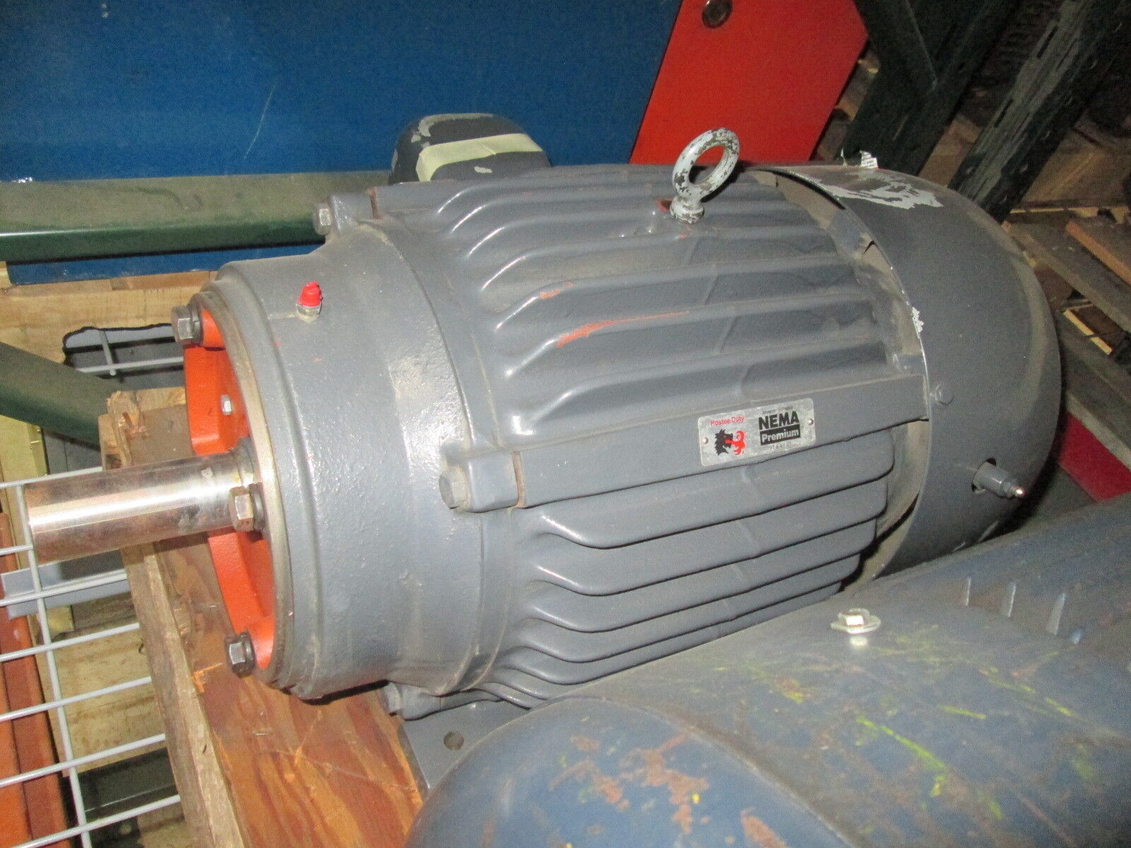 Emerson AC Motor H379 20HP 1770RPM FR: 256TC ENCL:TE 575V 19.4A Used