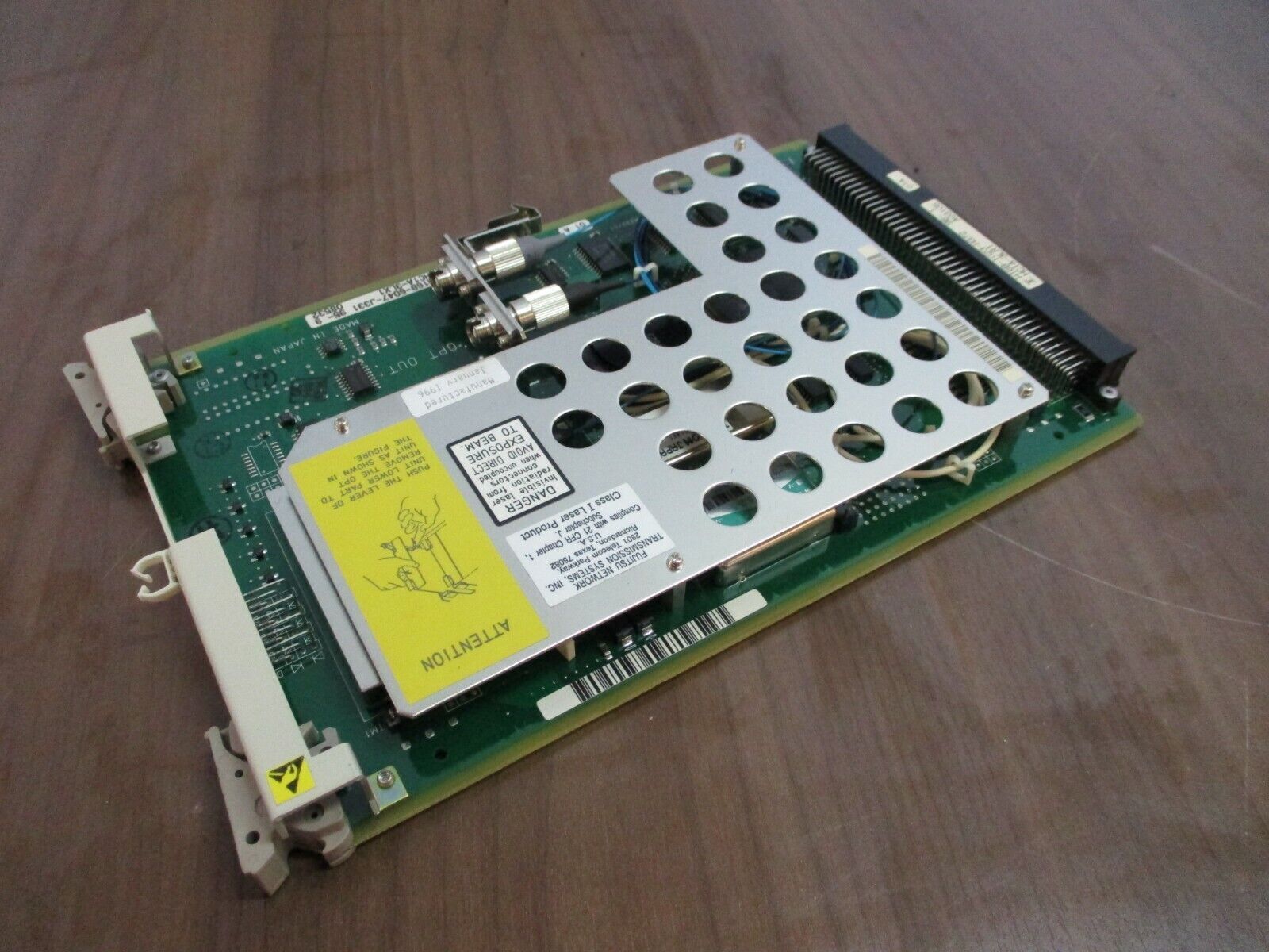 Fujitsu OC3 HS Channel Card Part #: FC9612H3L1 Used