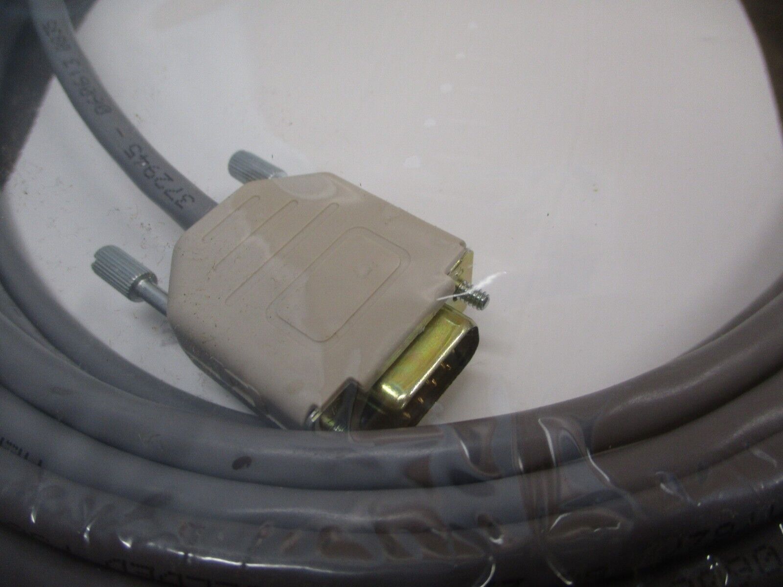 SEL Cable C273A-040 Length: 40ft 9-Pin Male D-Sub Connectors New Surplus