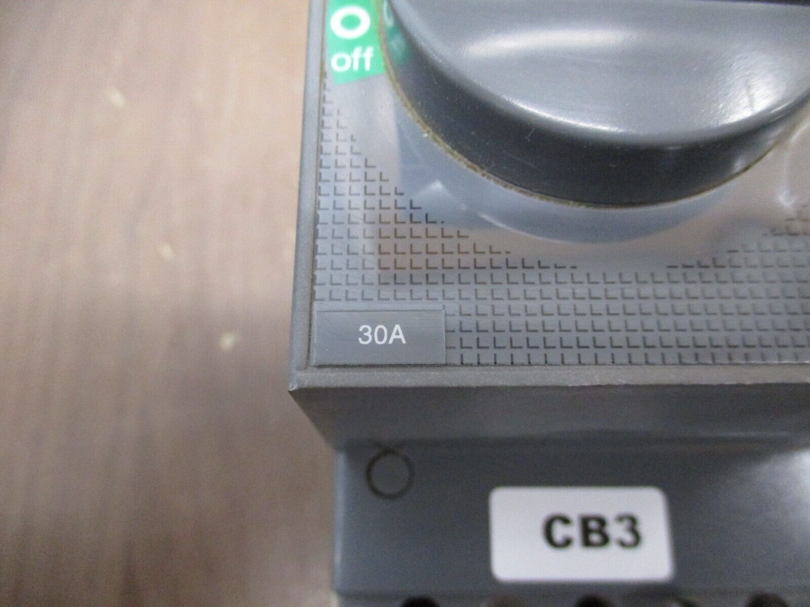 ABB SACE Tmax Breaker Disconnect T1N 30 30A 600V 3P Used