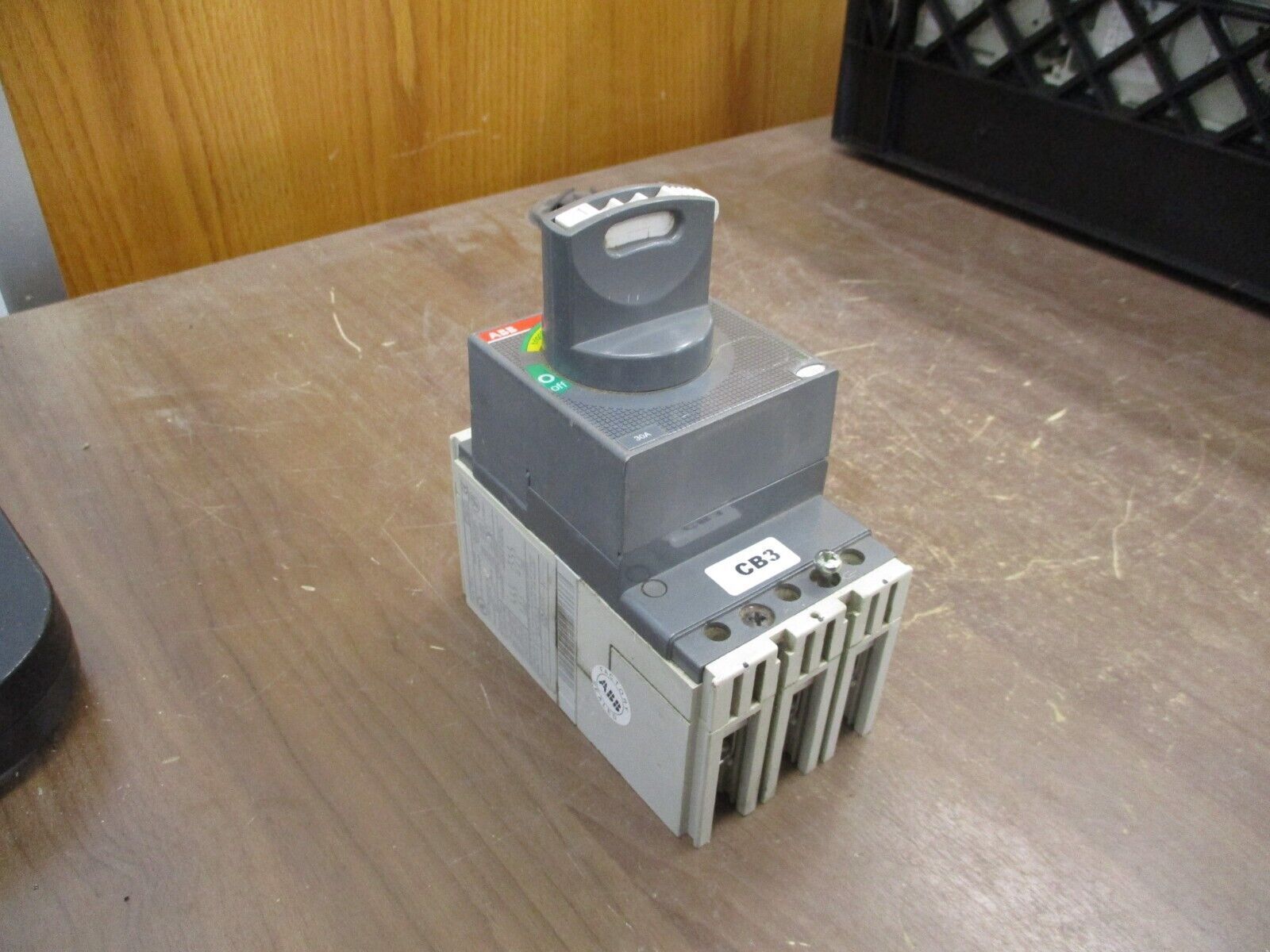 ABB SACE Tmax Breaker Disconnect T1N 30 30A 600V 3P Used