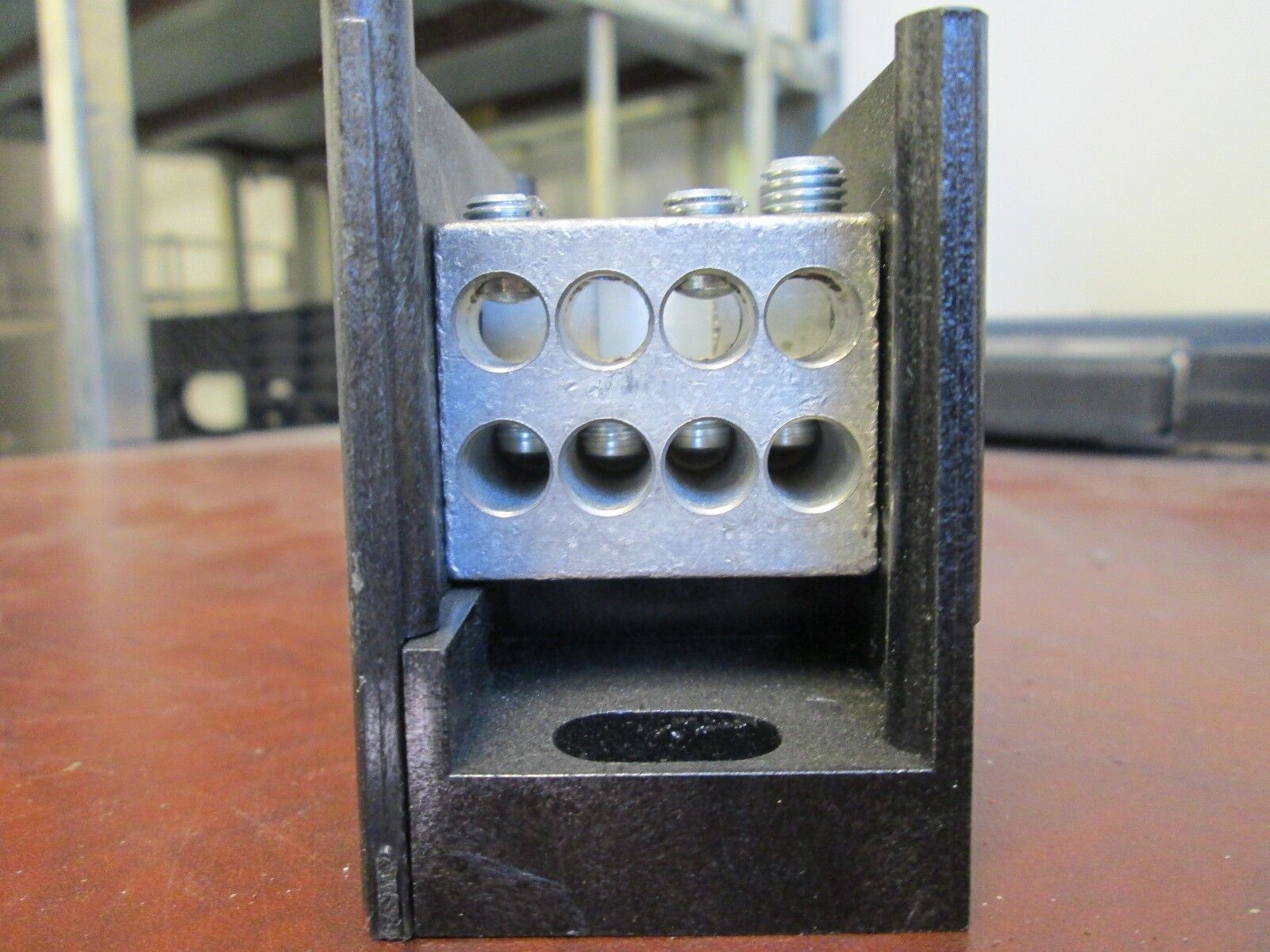 Ferraz Shawmut Terminal Block 66581 Line: (1) 2/0-#14 Load: (8) #2-#14 Used