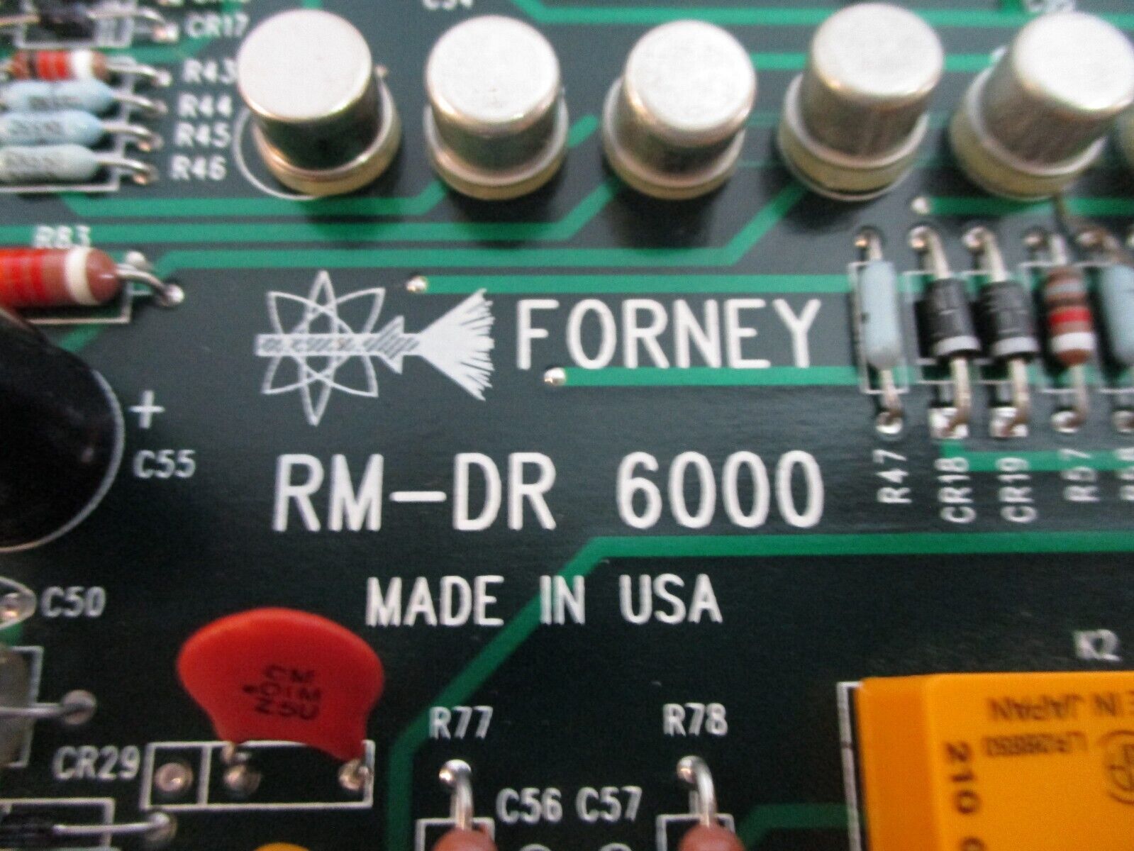 Forney Dual Range Detector Board RM-DR 6000 *No Box* New Surplus