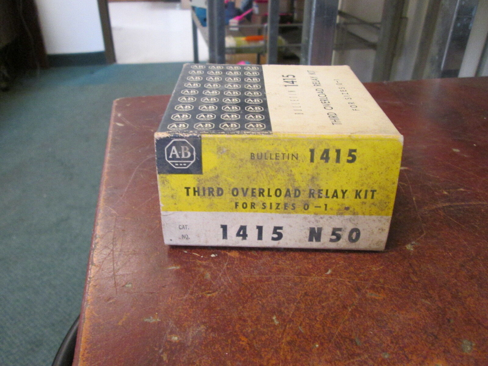 Allen-Bradley Third Overload Relay Kit 1415-N50 Size 0-1 New Surplus