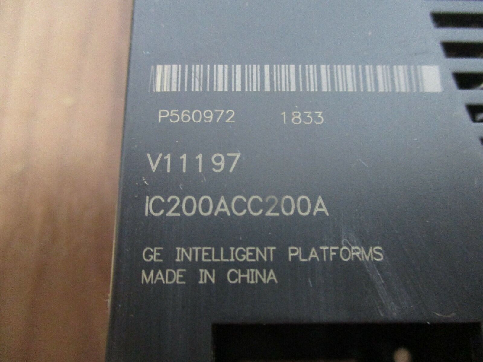 GE VersaMax Empty Filler IC200ACC200A Used