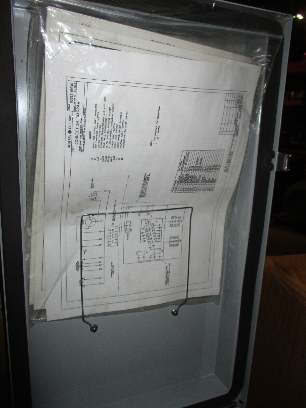 GE Remote Cabinet 8205B403G00 New Surplus