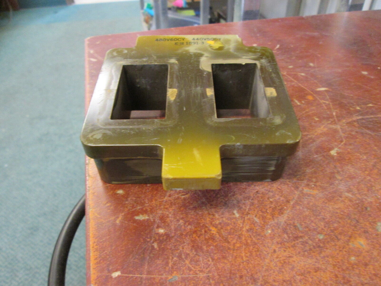 Cutler-Hammer Magnetic Coil 1891-3 480V@60Hz 440V@50Hz "Chipped" Used