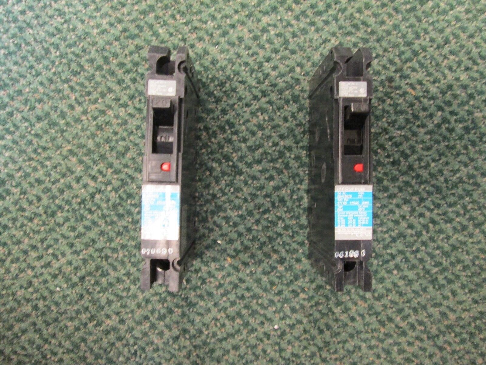 ITE Circuit Breaker ED41B020, Type: ED4, Frame ED, 20A 277V 1P, NEW, Lot of 2!