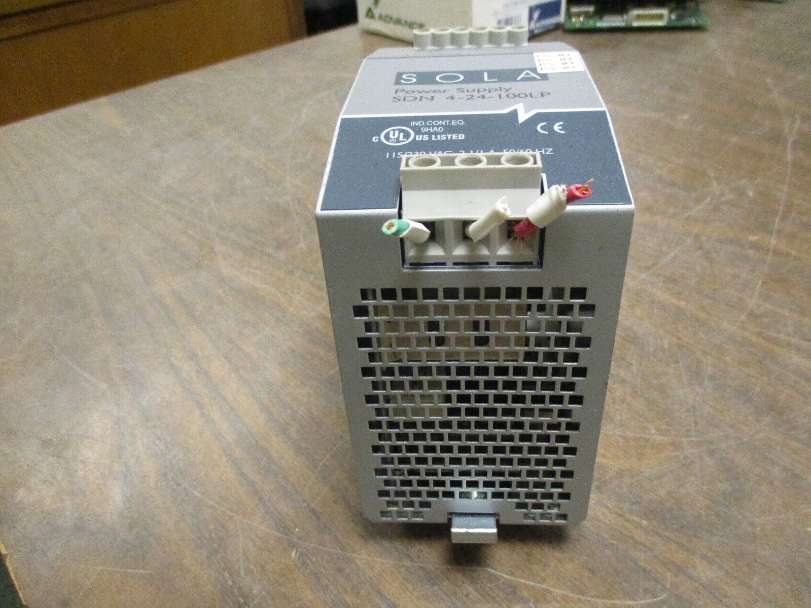 Sola Power Supply SDN 4-24-100LP Used
