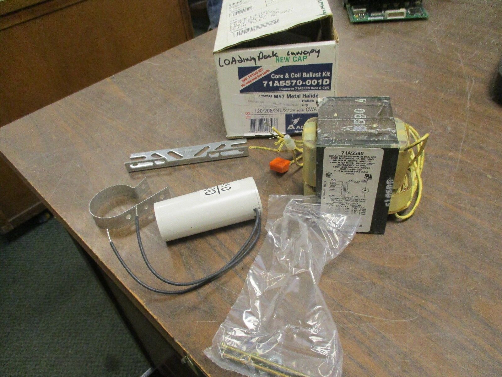 Advance Core & Coil Ballast Kit 71A5570-001D 120/208/240/277V 60Hz New Surplus