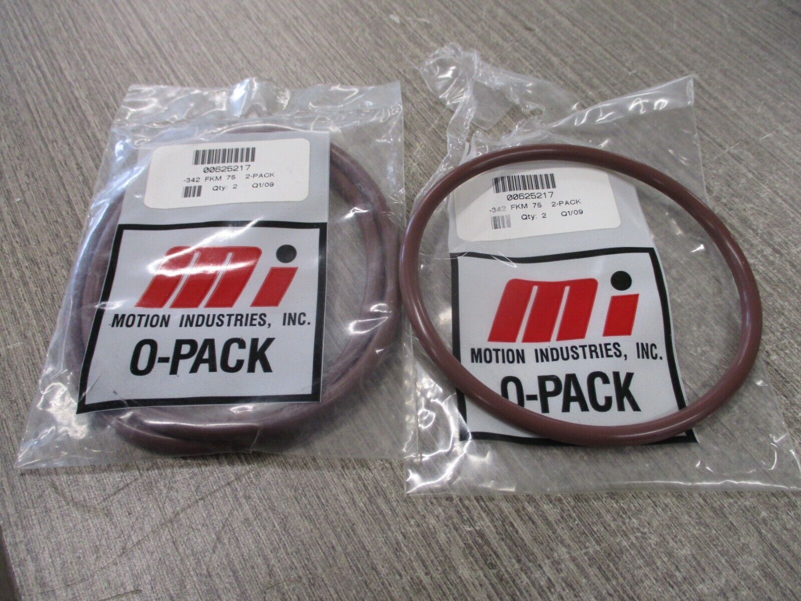 Motion Industries O-Ring FKM 75 2-Pack *Lot of 2* New Surplus