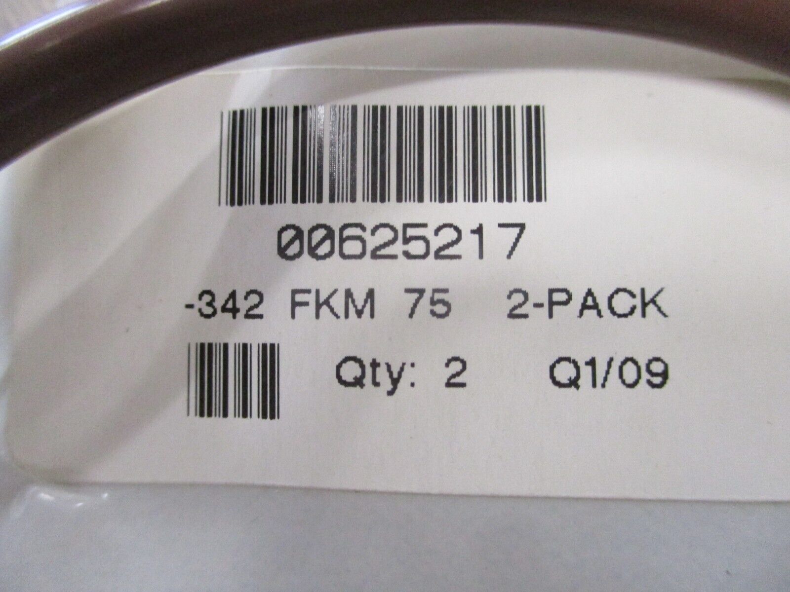 Motion Industries O-Ring FKM 75 2-Pack *Lot of 2* New Surplus