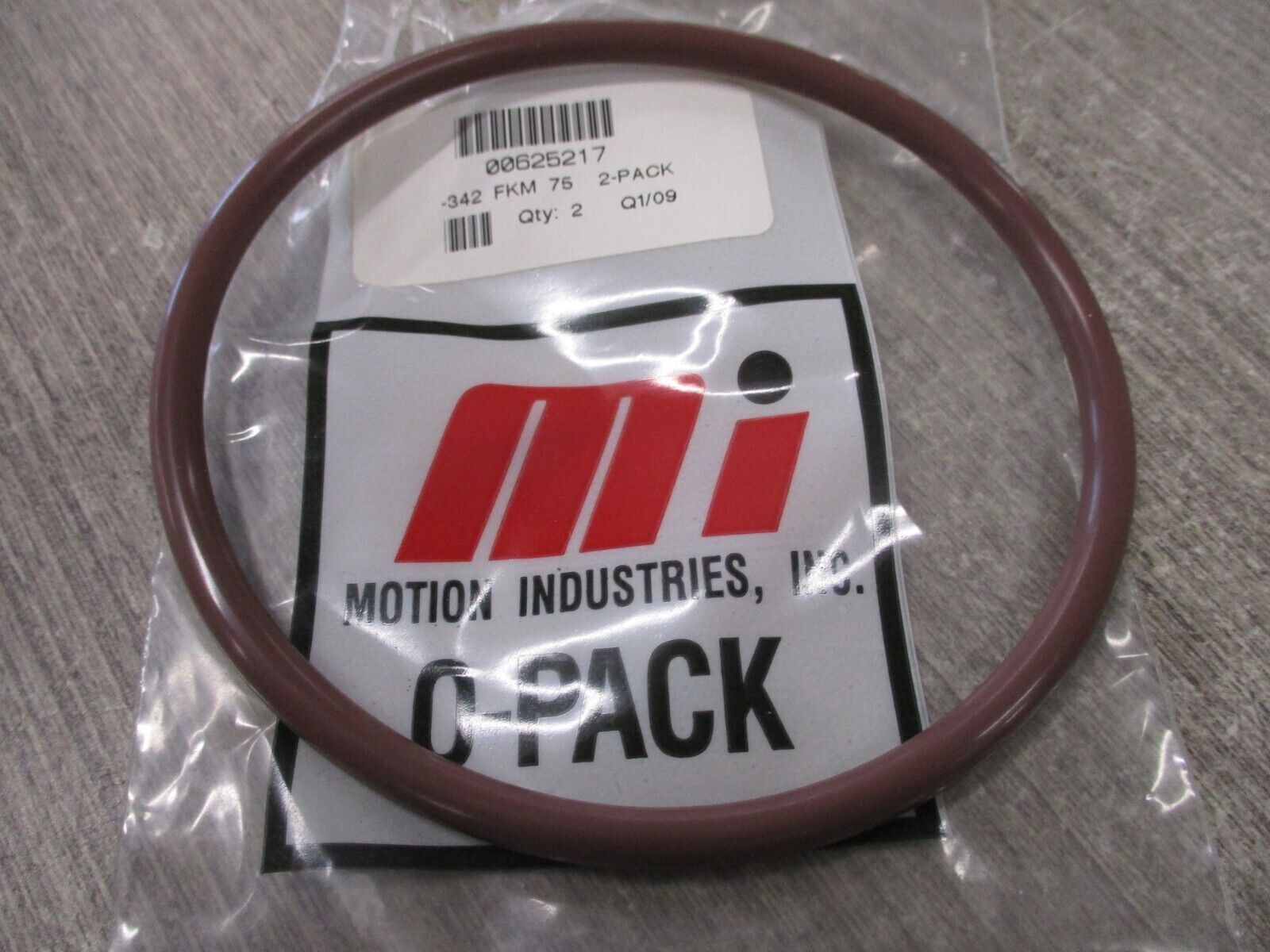 Motion Industries O-Ring FKM 75 2-Pack *Lot of 2* New Surplus
