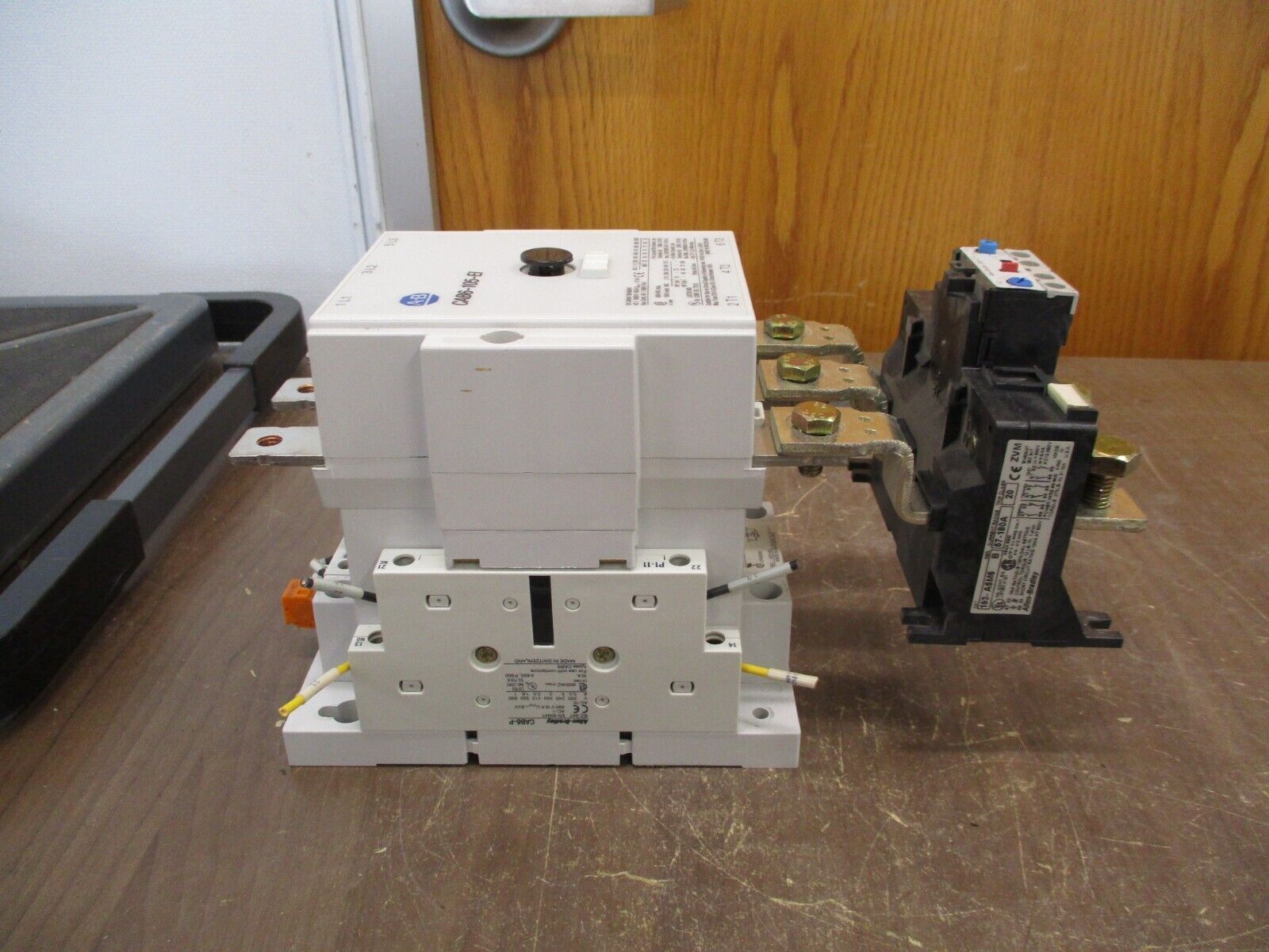 Allen-Bradley Starter CAB6-105-EI / 193-A5M5 380-400V Coil Trip: 57-180A 600V