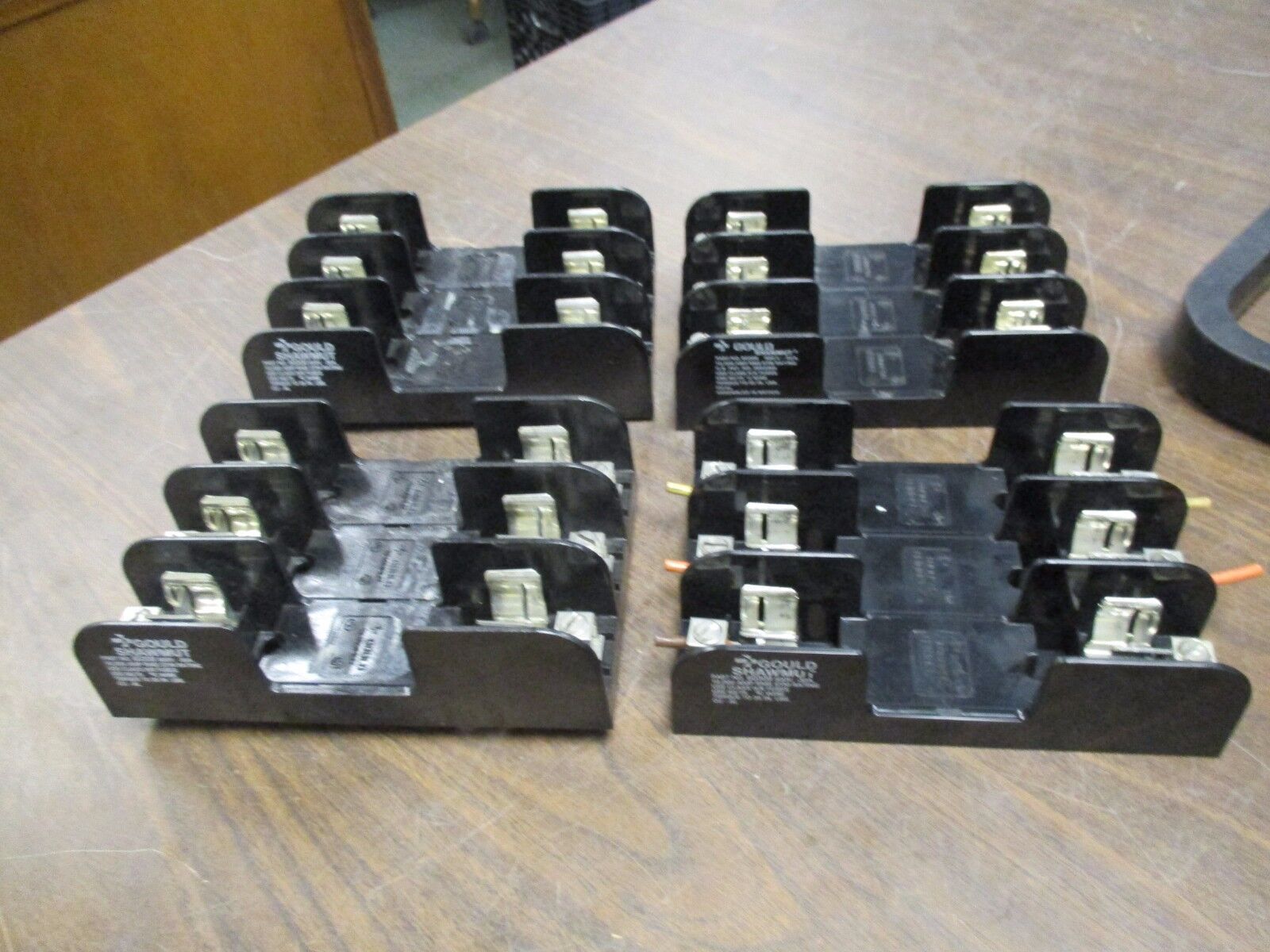 Gould Shawmut Fuse Holder 60308 30A 600V, 3P *Lot of 4* Used