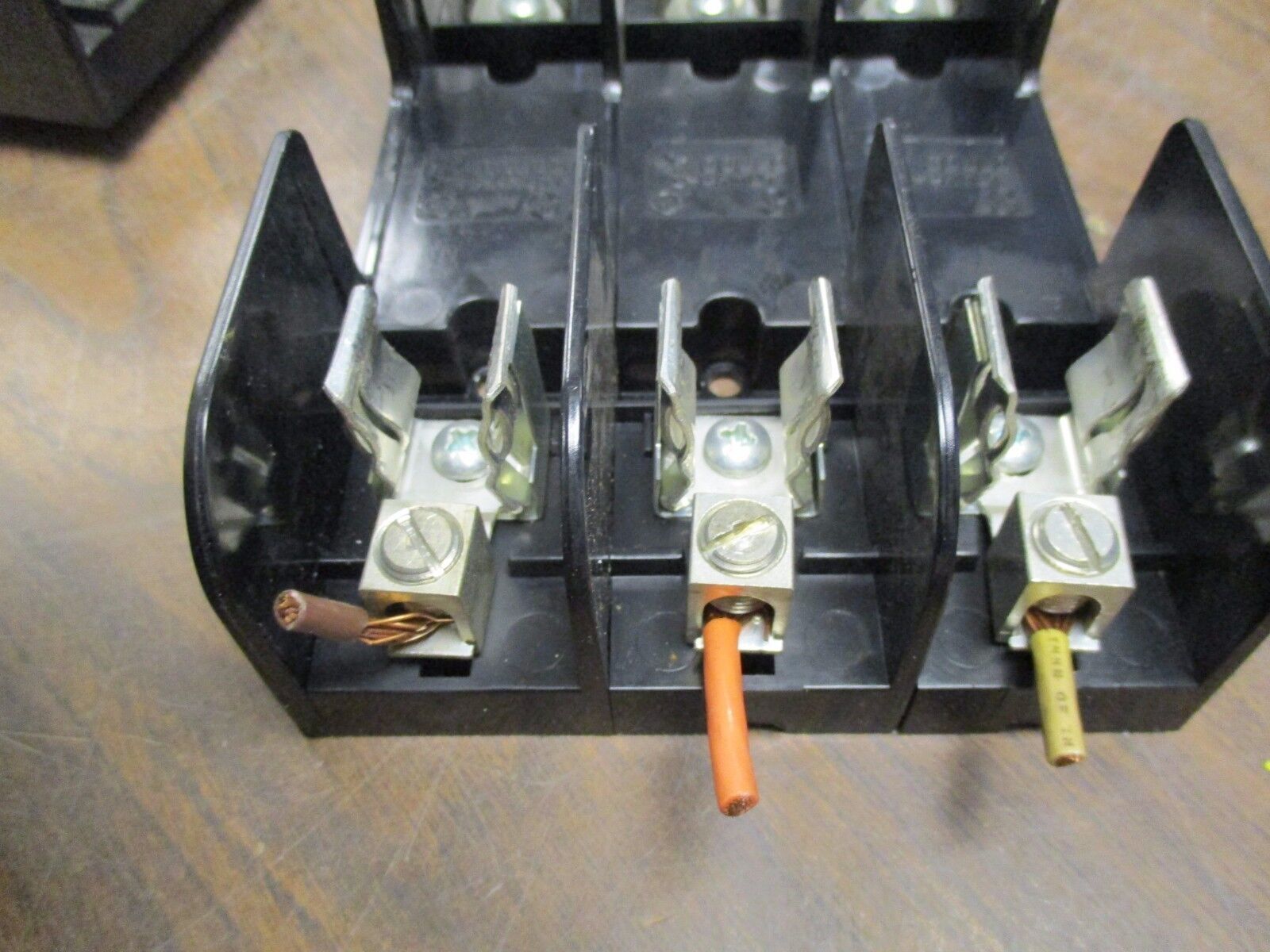 Gould Shawmut Fuse Holder 60308 30A 600V, 3P *Lot of 4* Used