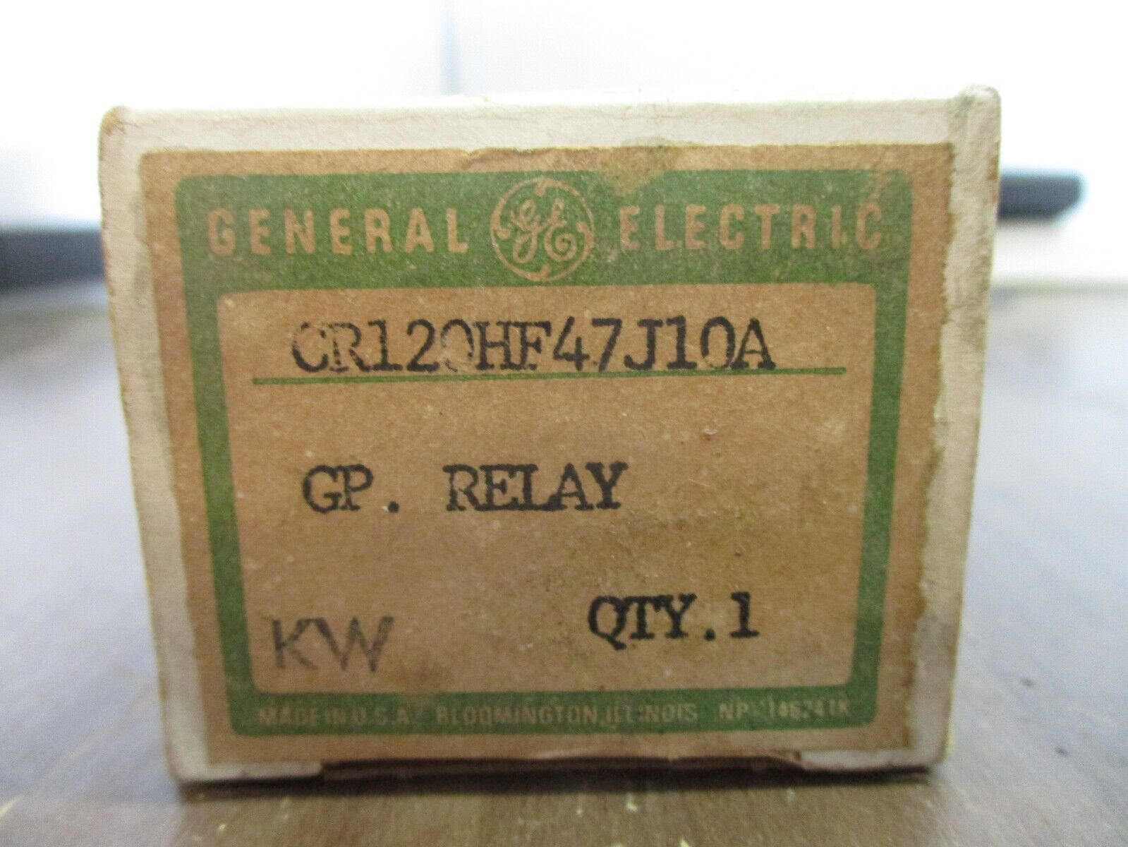 GE GP Relay CR120HF47J10A New Surplus