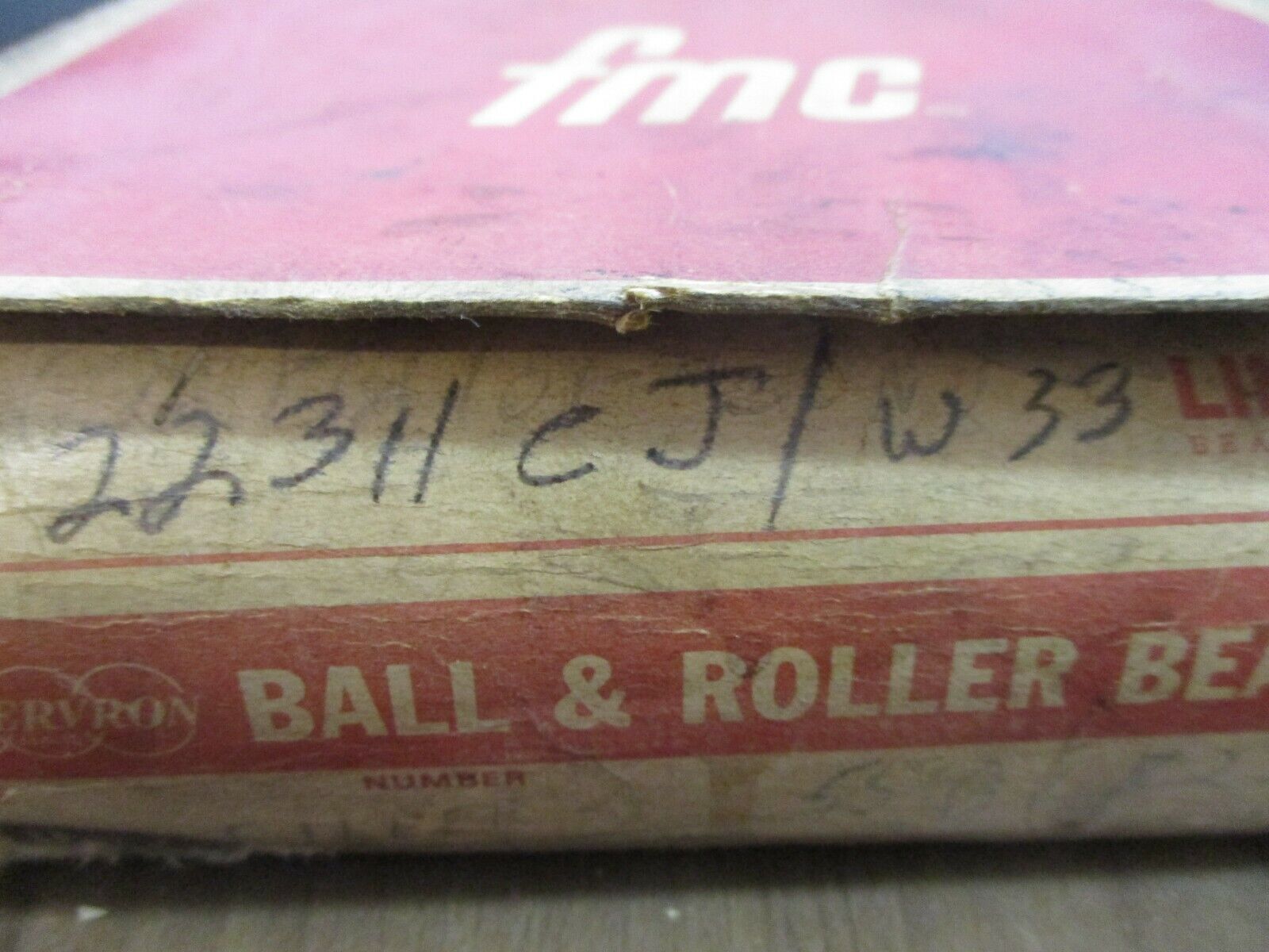 FMC Link-Belt Roller Bearing 221311 CJ/W33 New Surplus