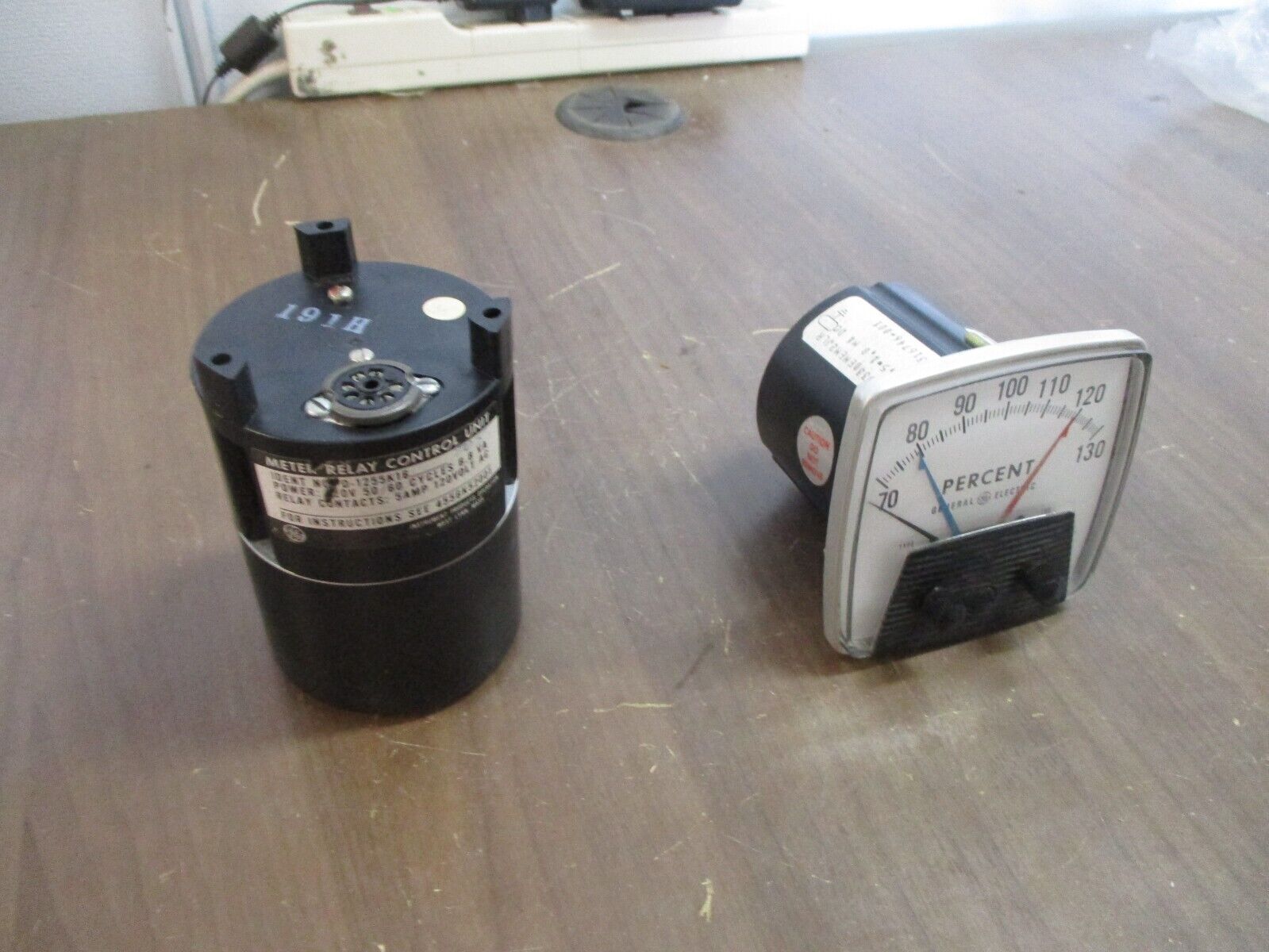 GE DC Micro Ammeter 50-195330EMEM2JLR Range: 15-110mA New Surplus