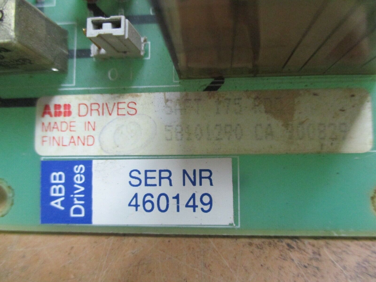 ABB Relay Output Board SAFT 175 RD0 Used