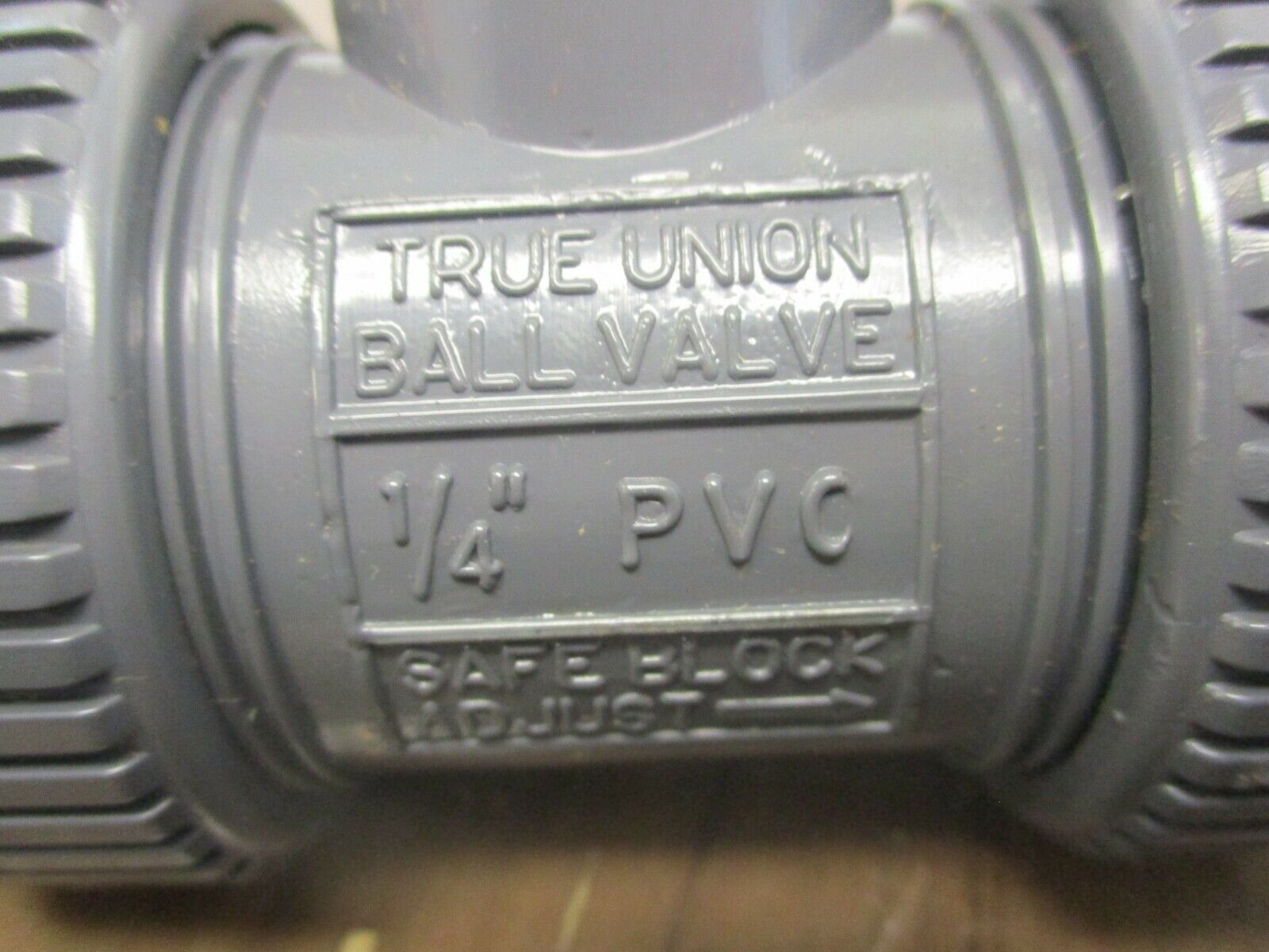 Hayward True Union Ball Valve TB10025T Size: 1/4" PVC New Surplus
