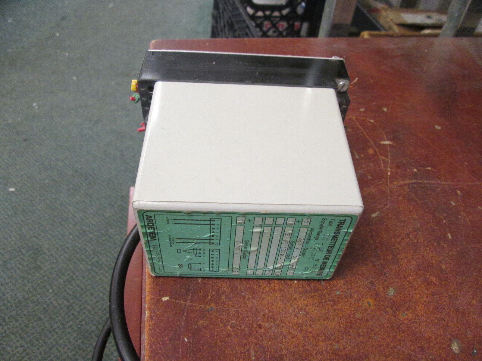 Ardetem Temperature Measurement Relay TPT-3F Range: 0-100 C 220V 50Hz Used