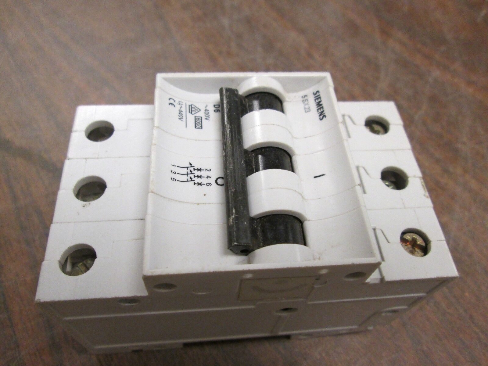 Siemens Circuit Breaker 5SX23 6A 3P Used
