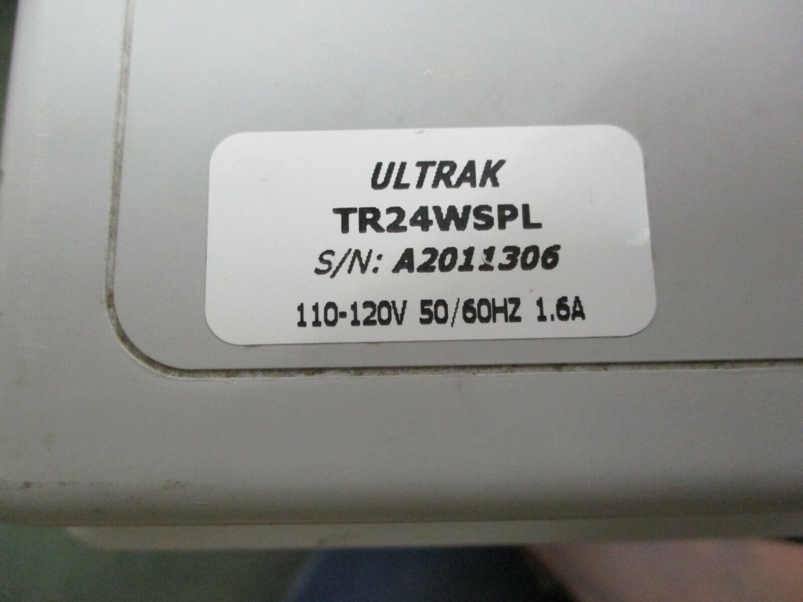 Ultrak Power Supply TR24WSPL 110-120V 50/60Hz 1.6A Used