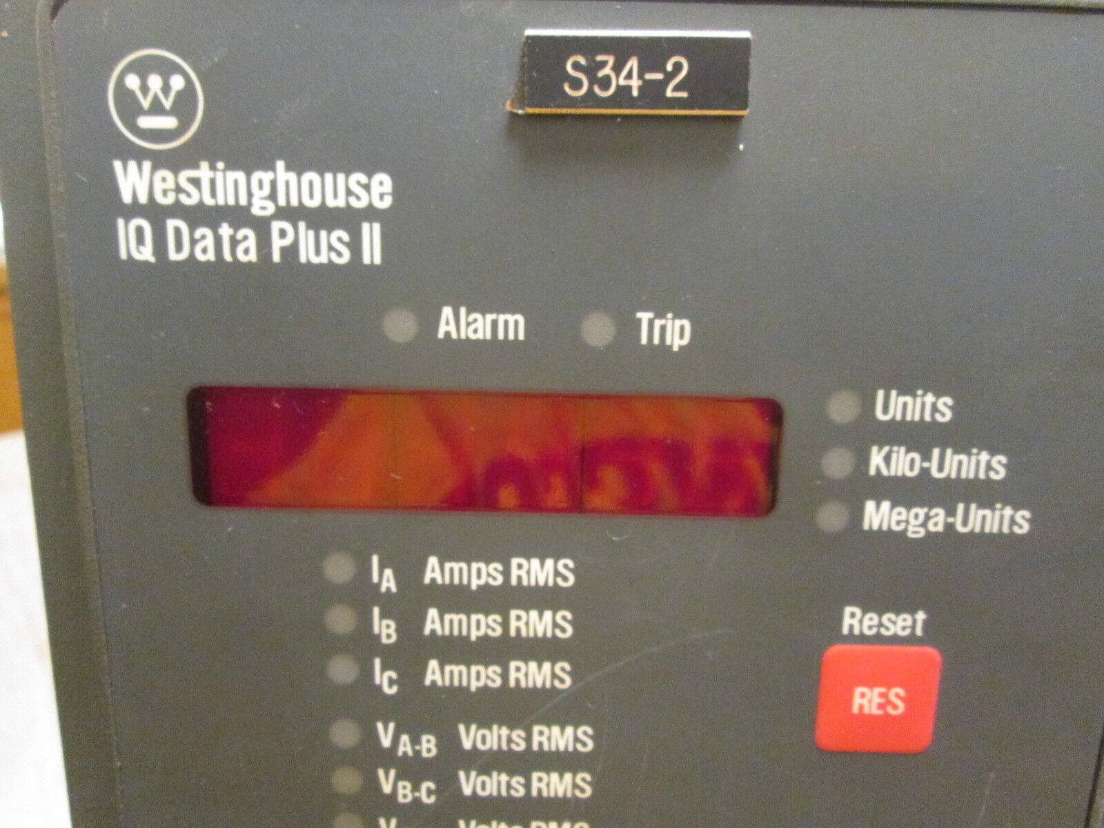 Westinghouse IQ Data Plus II w/ Power Supply, PONI Modules 2D78522 Used