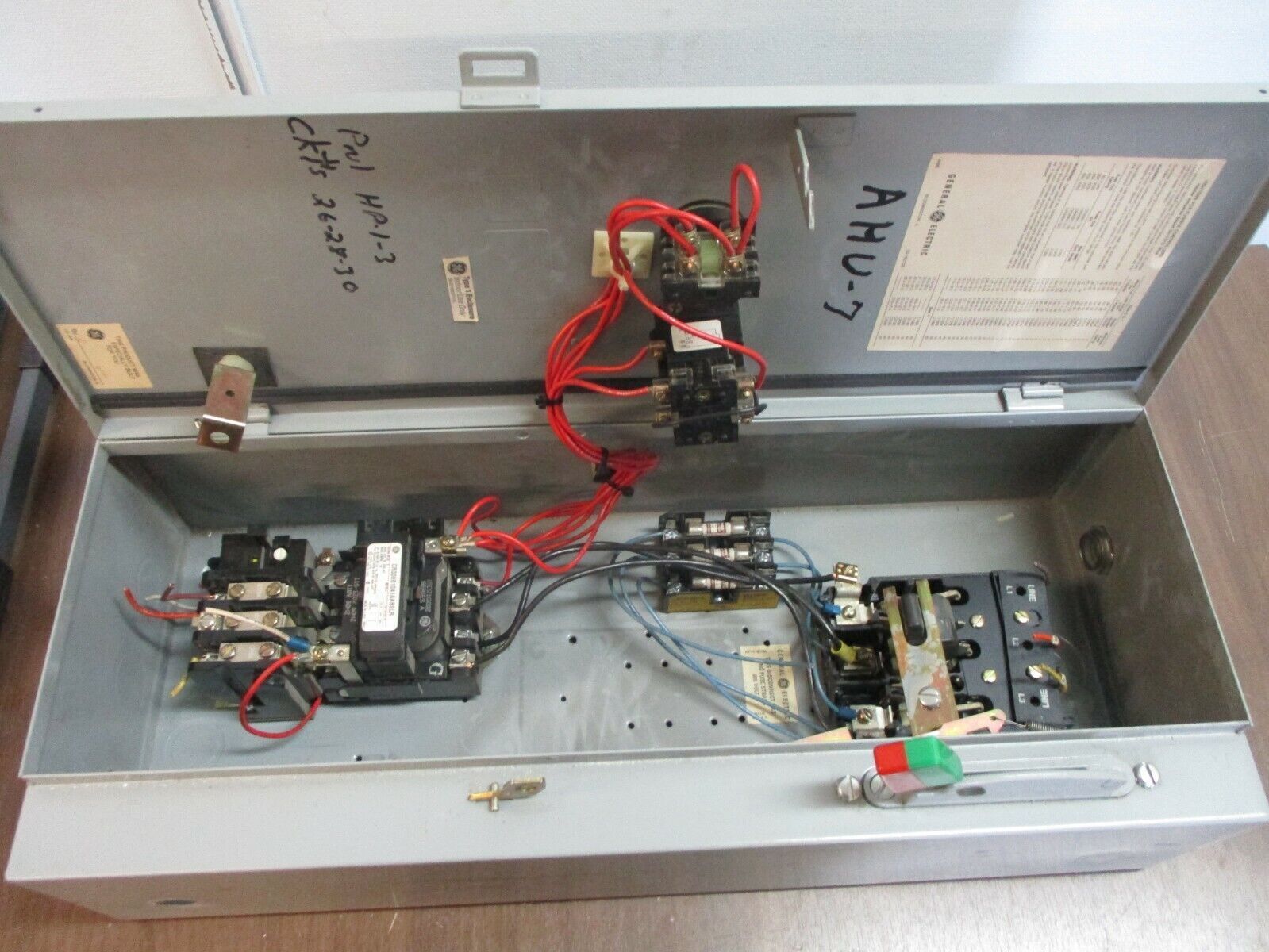 GE Non-Fusible Size 0 Combination CR308B1041AABSLR 115-120V Coil 18A 600V Used