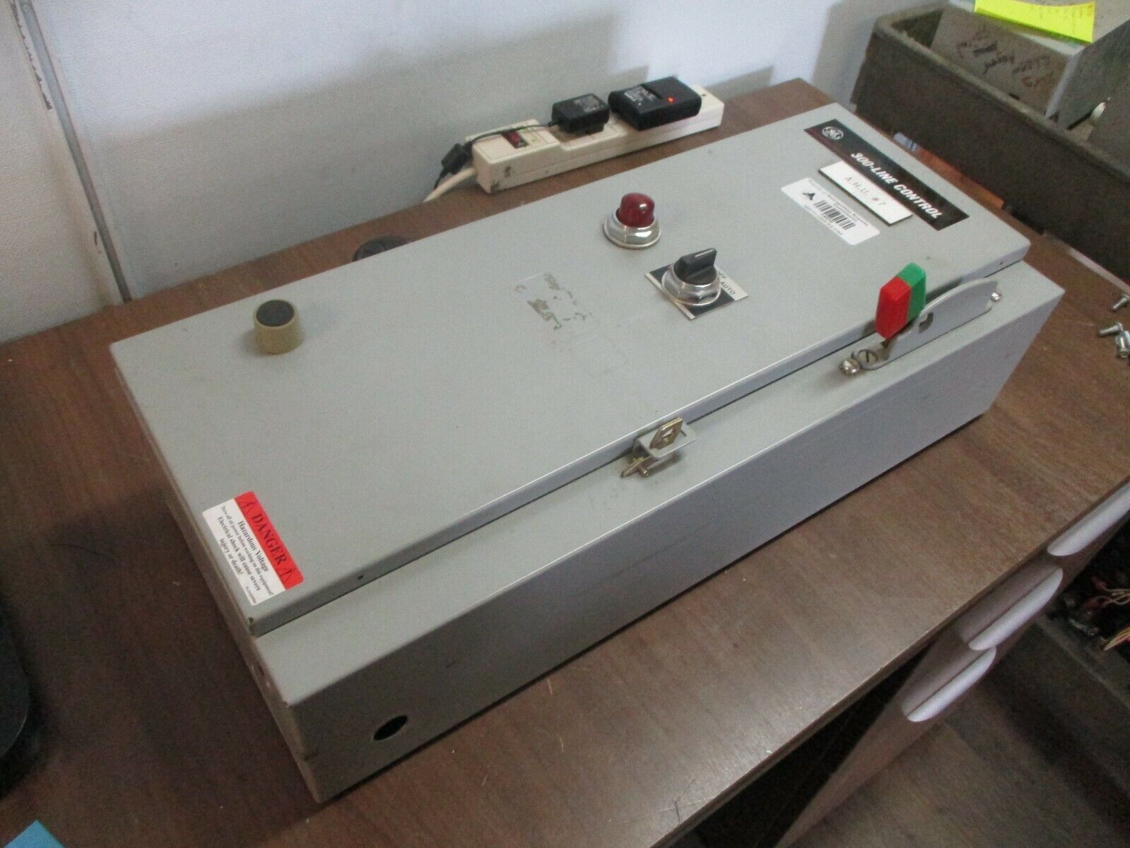 GE Non-Fusible Size 0 Combination CR308B1041AABSLR 115-120V Coil 18A 600V Used