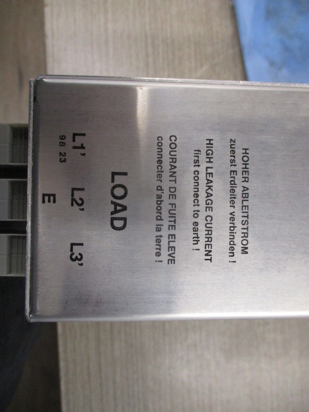 Schaffner Line Filter FN 258-75-34 480V 50-60 Hz 75A Used