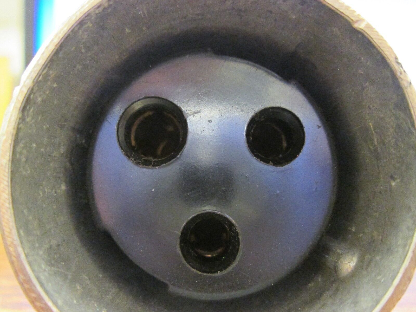 Russellstoll Plug & Connector Set 3913 3720DP/0455 20A 250VDC/600VAC 2P Used