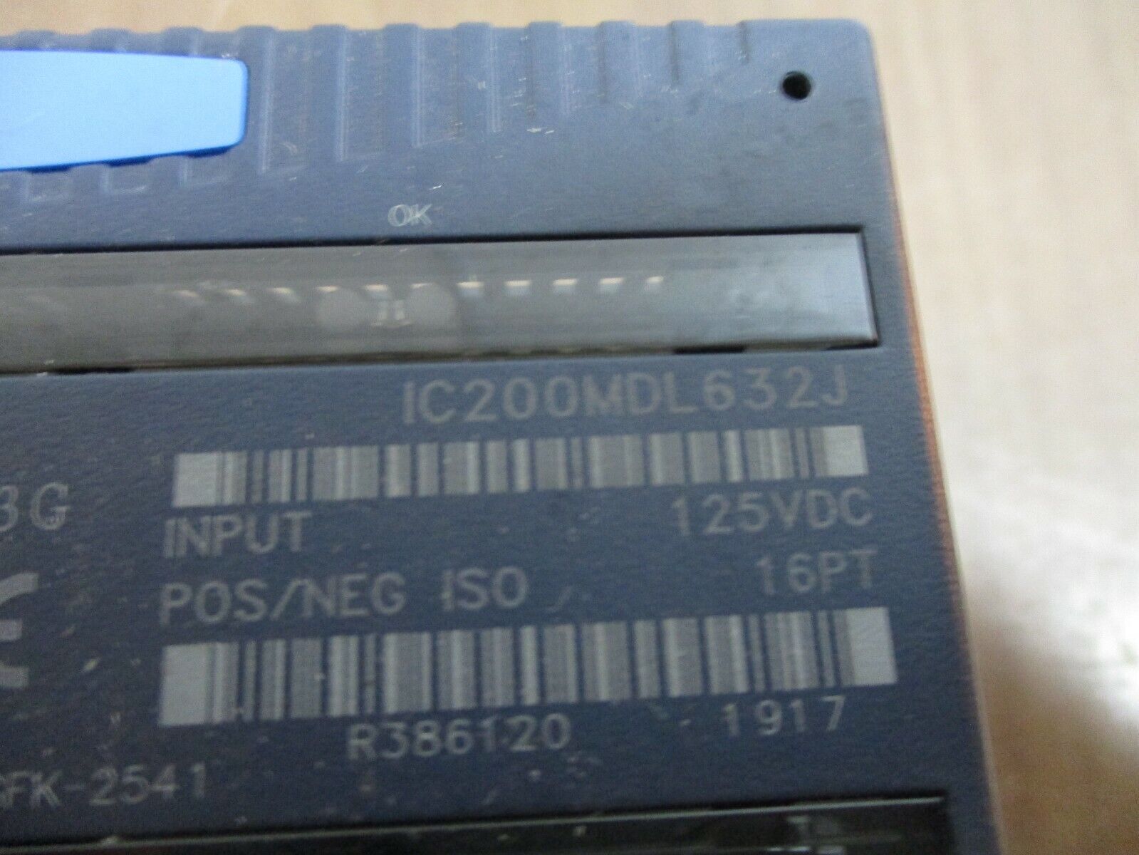 GE VersaMax Isolated Input Module IC200MDL632J 16PT 125VDC Used