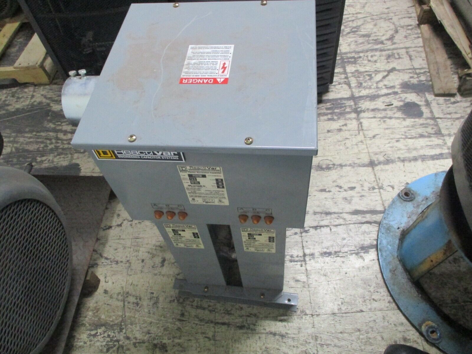 Square D Capacitor PFCD4150F 150KVAR 480V 180A Used