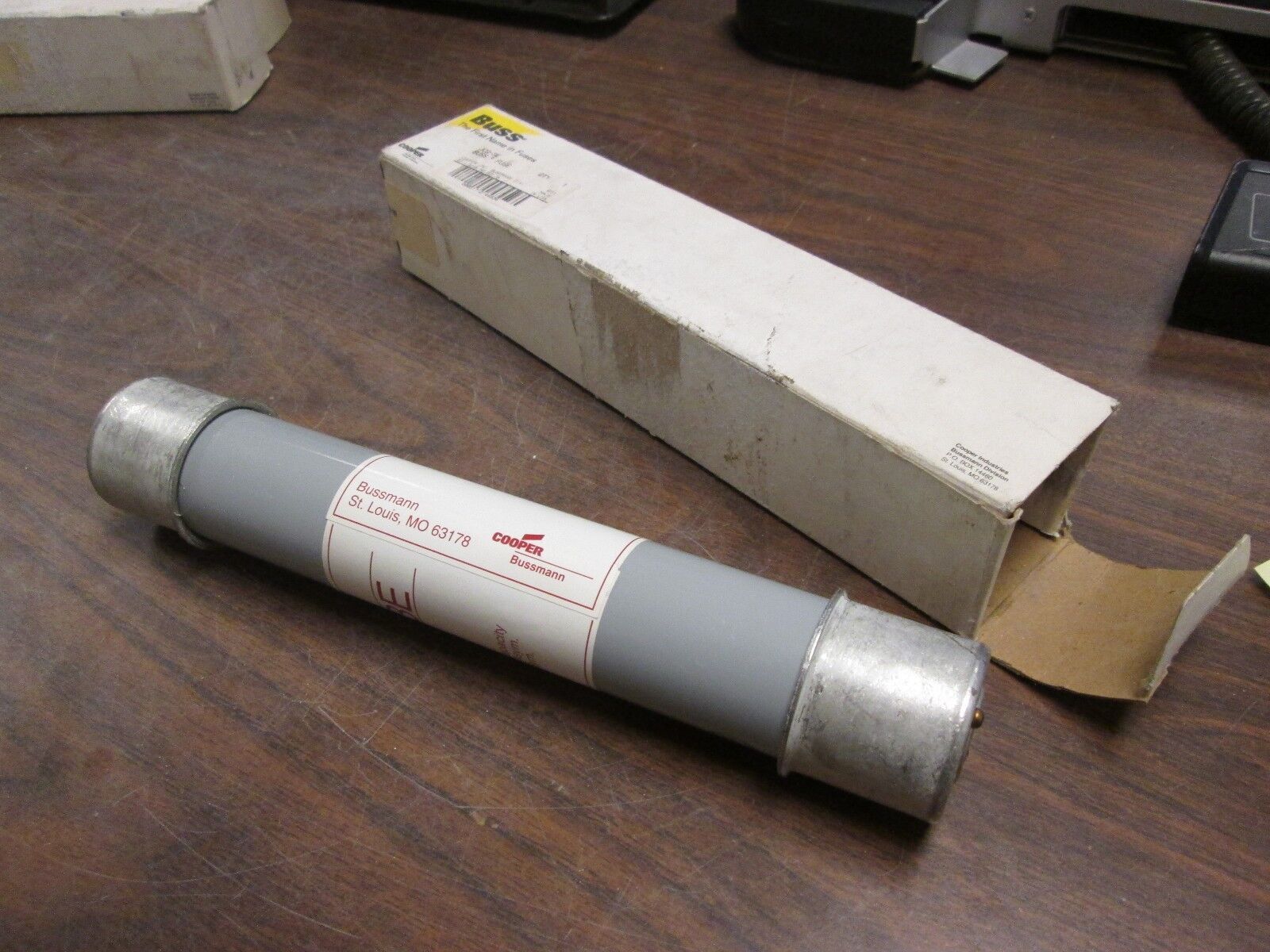 Buss Bussmann Medium Voltage Fuse JCQ-3E 5.5KV 3E Amps New Surplus