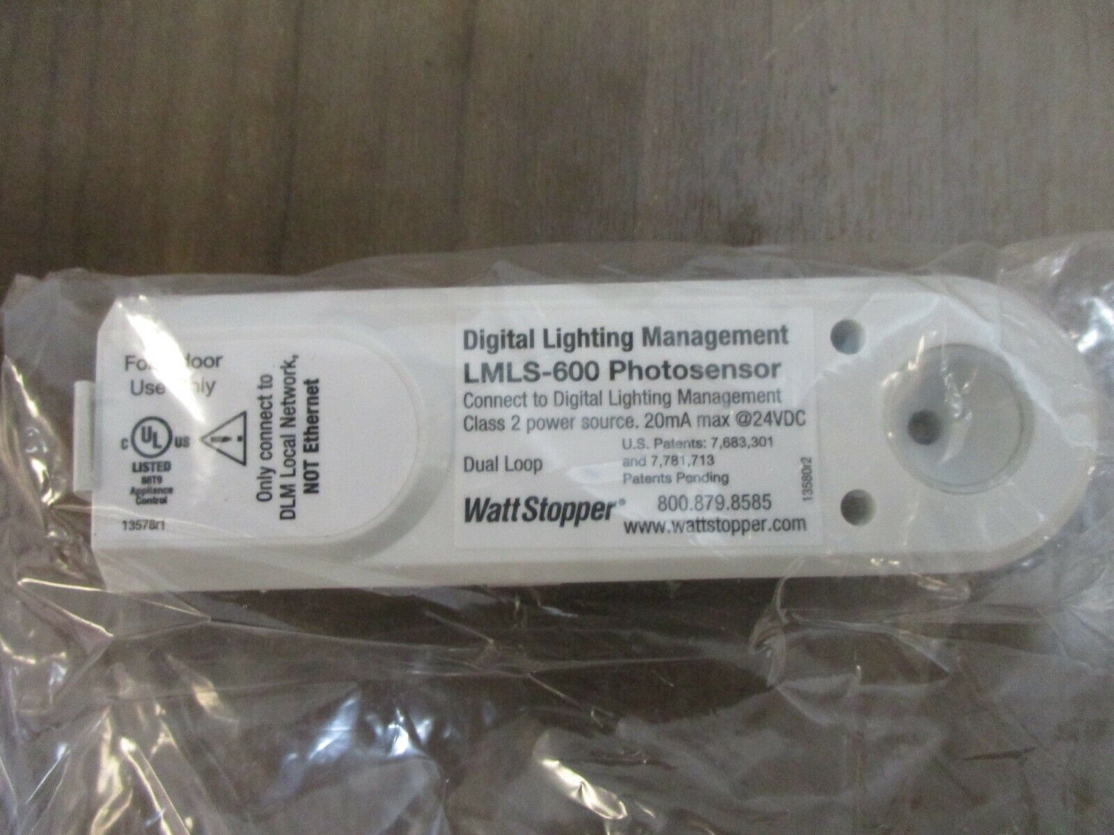 Wattstopper Dual Loop Photosensor LMLS-600 24VDC Skylight Applications