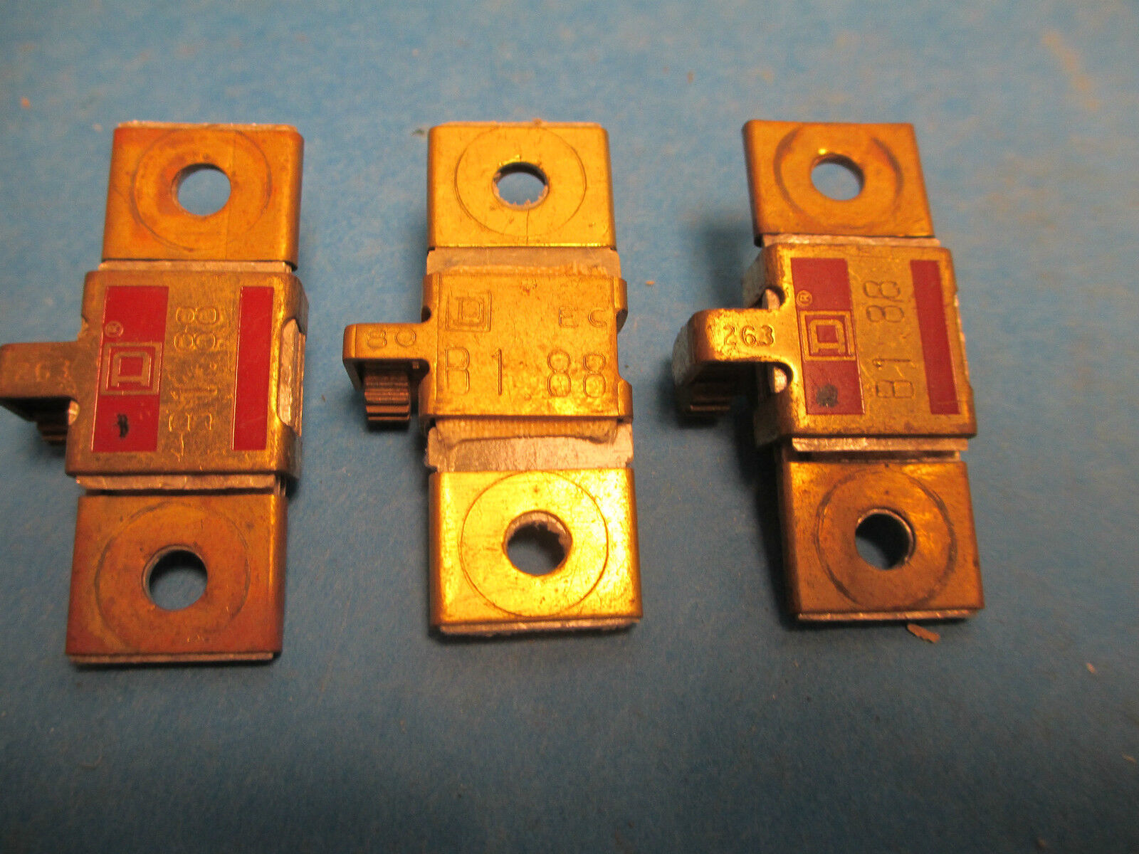 Square D Thermal Overload Heater Unit B 1.88 *Box of 3* Used