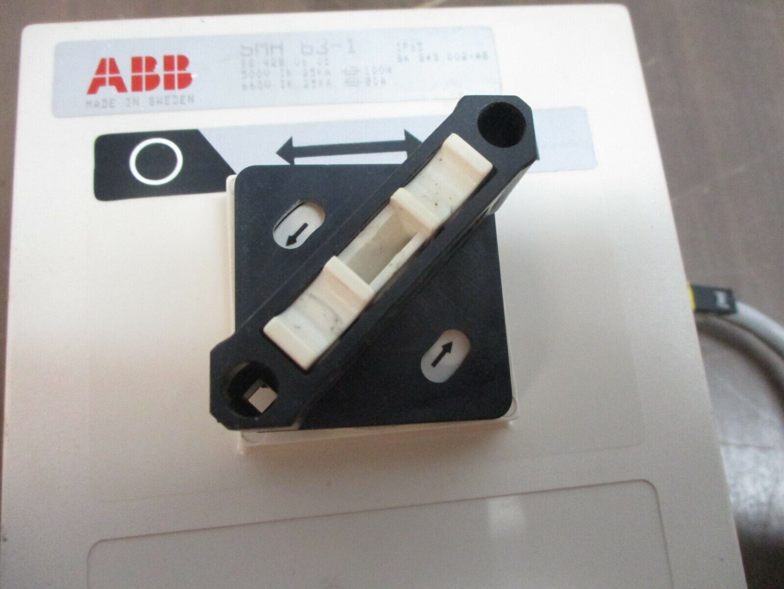 ABB Enclosed Disconnect Switch SMH 63-1 40-63A 380-660V IP65 Enclosure Used