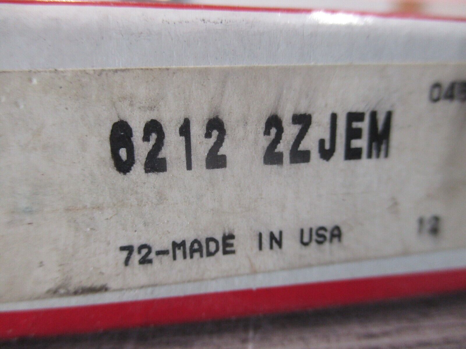 SKF Bearing 6212 2ZJEM New Surplus